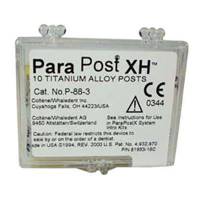 PARAPOST XH P88-5 titanium 10 pc