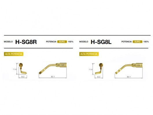 VARIOSURG punta cirugia osea HSG8R