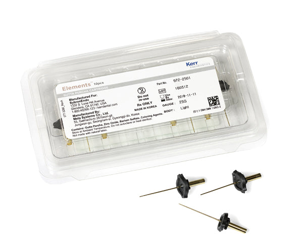 GUTAPERXA ELEMENTS 23GA MB cartutxos 10 u.