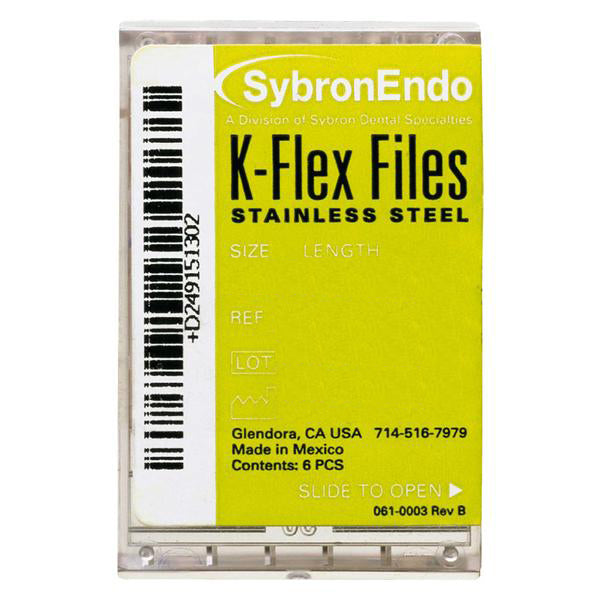 LIMA K-FILES KERR ENDO 25mm SZ 20 6 ud