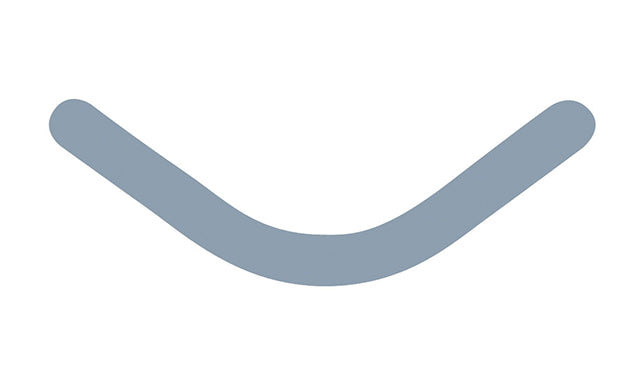 COMPOSI-TIGHT Slick bandas curvas regular grises 50 ud