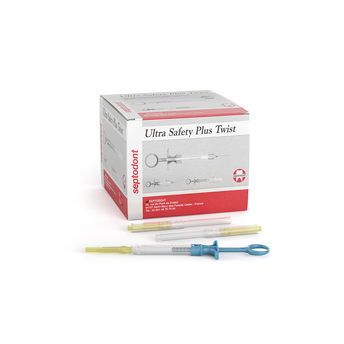 ULTRA SAFETY PLUS TWIST 30G x 25ml 100 pc