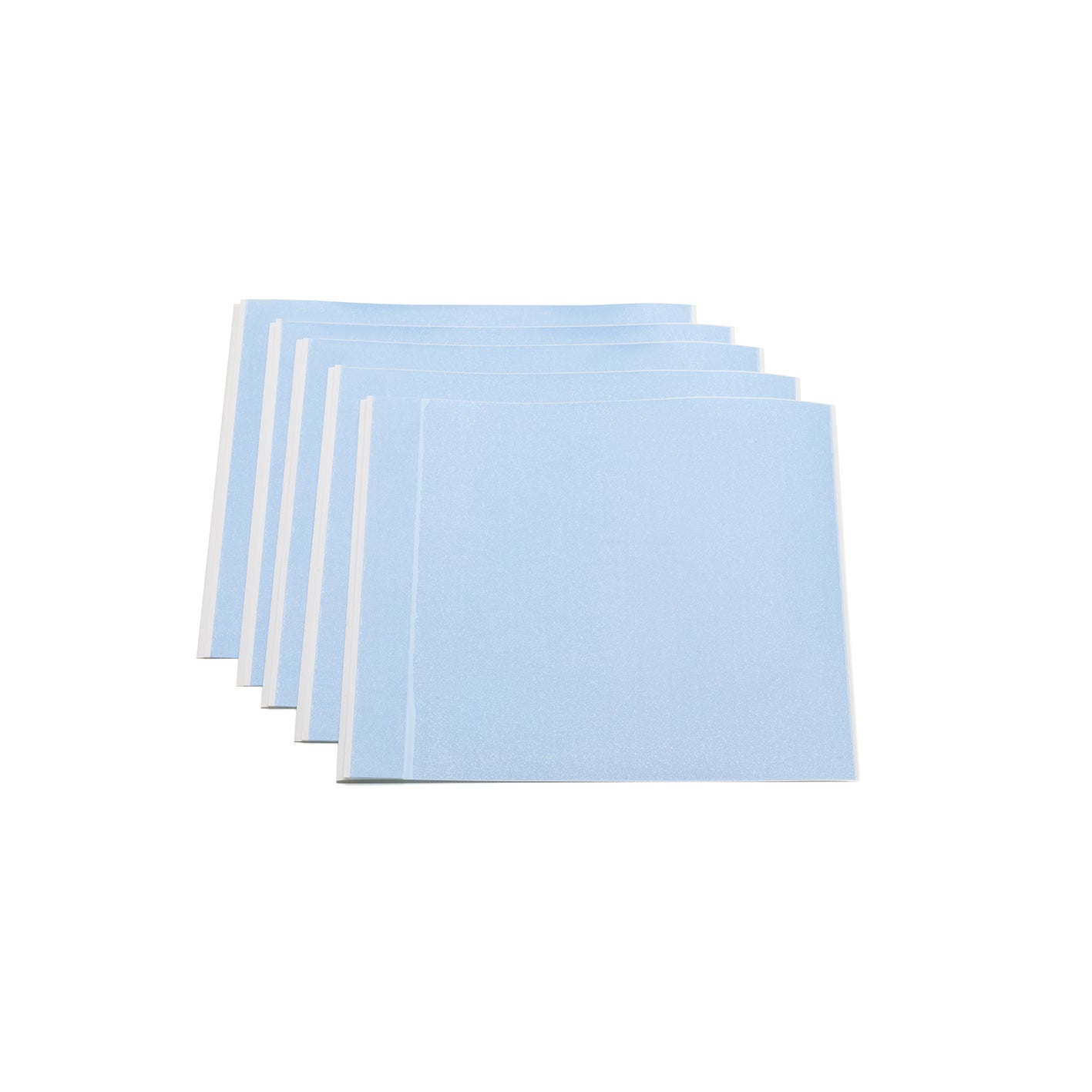 Blue adhesive PVC film (20x20 cm)