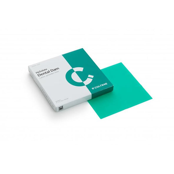 HYSOLATE LATEX DENTAL DAM x-thick green (152x152 mm) 36 units