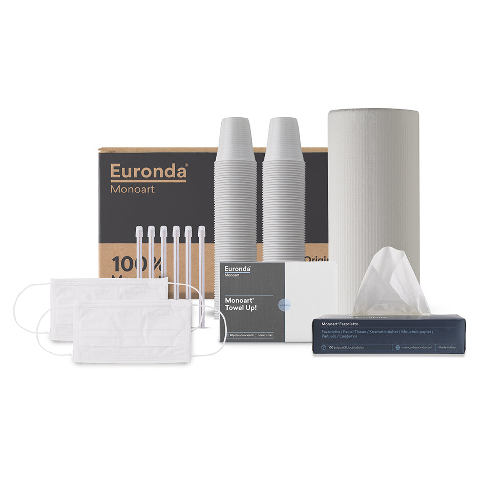 MONOART 100% blanc kit 6 productes