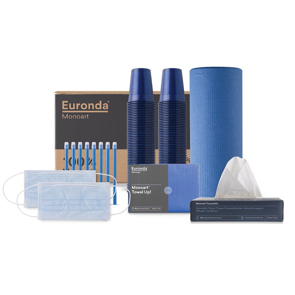 MONOART 100% blue kit 6 products