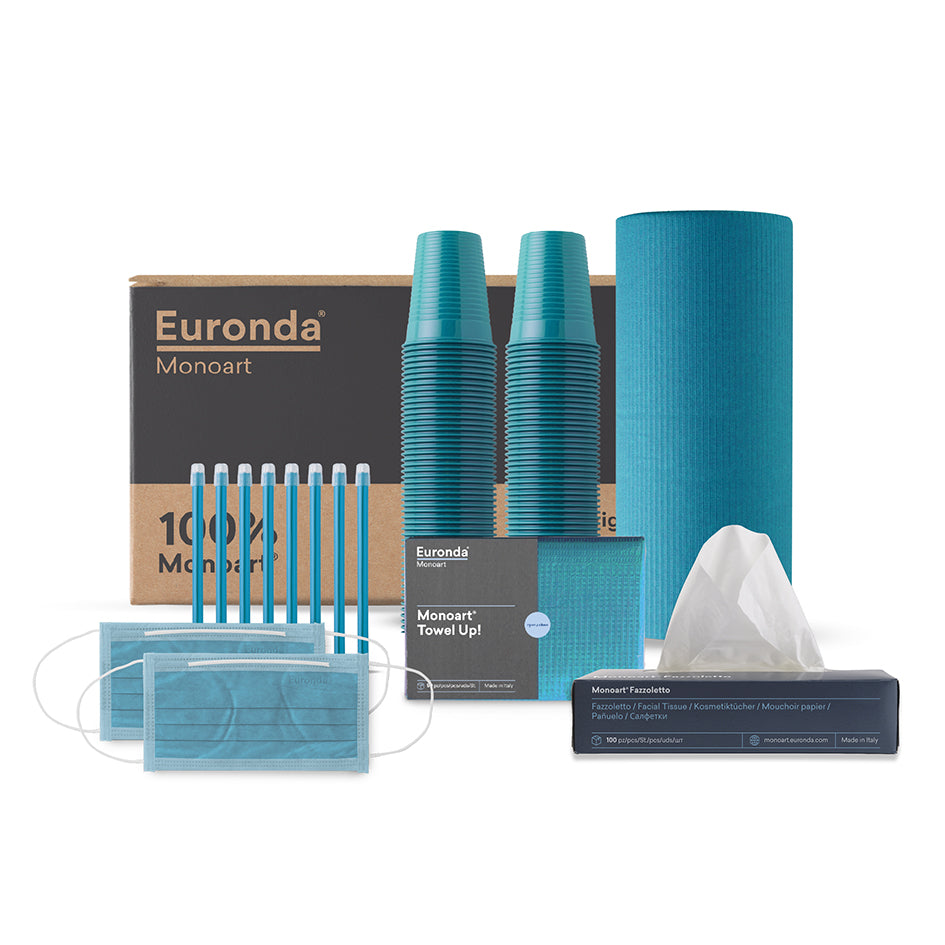 MONOART 100% blau llacuna kit 6 productes