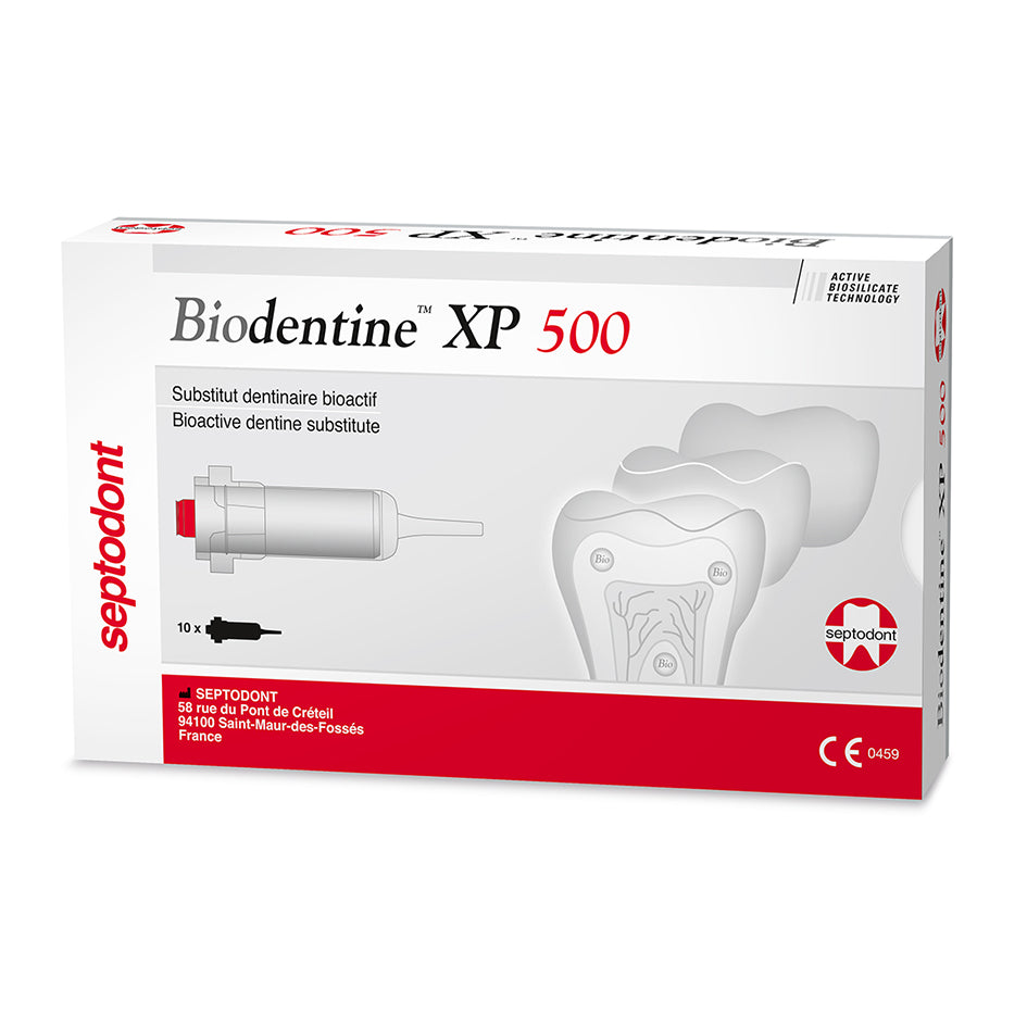 BIODENTINE XP 500 piston vermell 10 u.