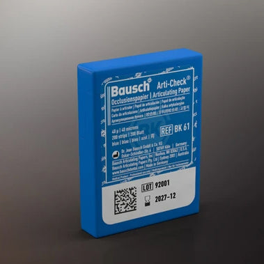 BAUSCH ARTICULAR PAPER pre-cut blue 40 µ 200 units