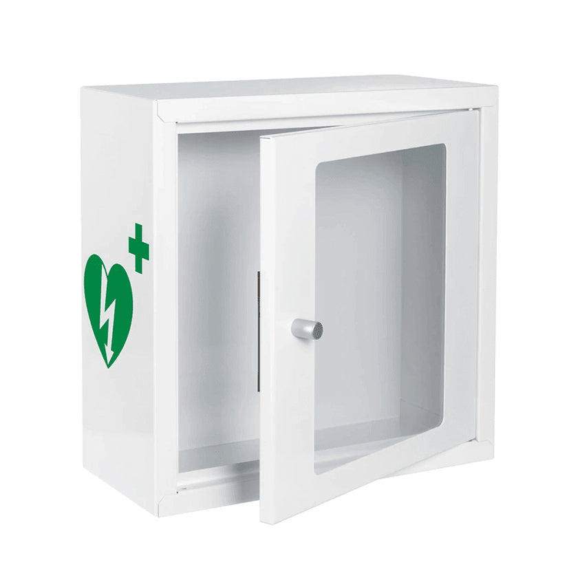 VITRINA METALICA p/desfibrilador