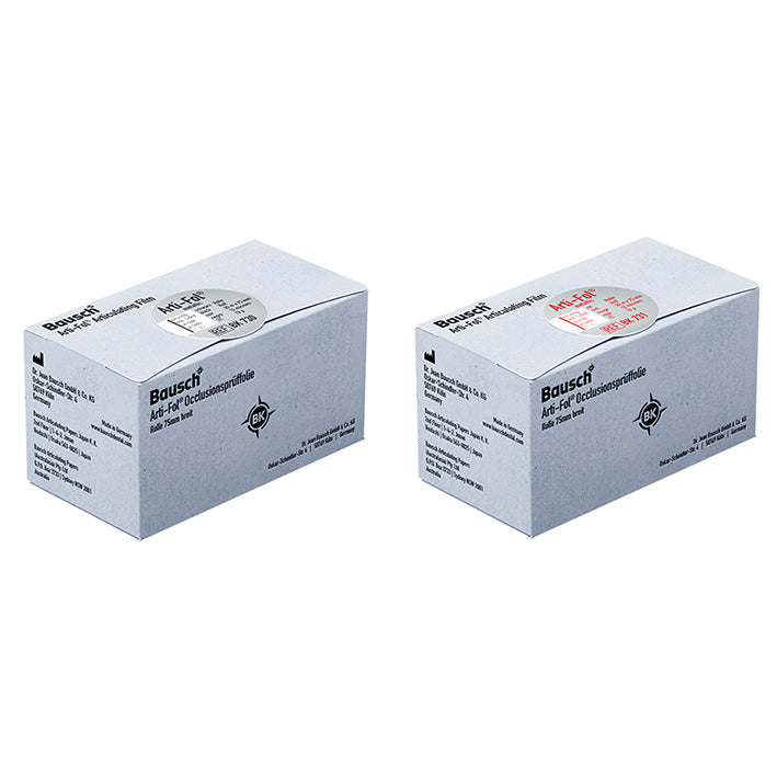 ARTI-FOL BAUSCH metàl·lic rotllo 1 cara 20mx75mm vermell 12 µ