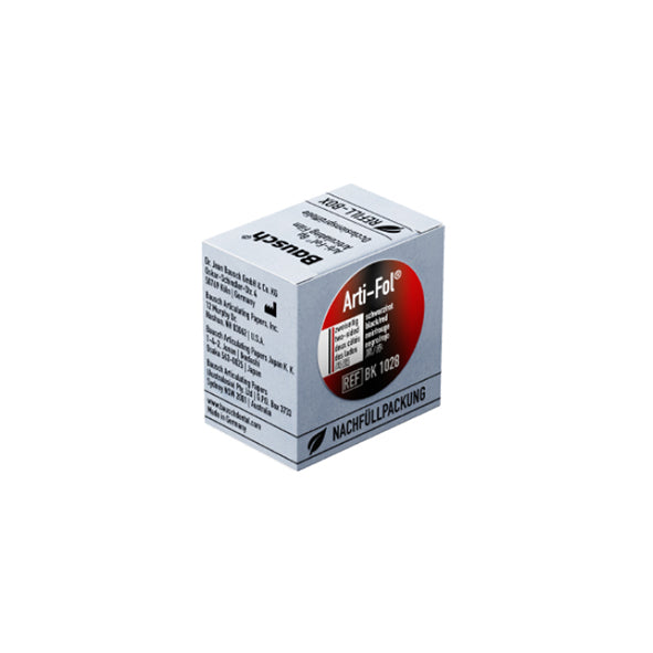ARTI-FOL BAUSCH met 2 cares 20mx22mm wide rep negre/vermell 12µ