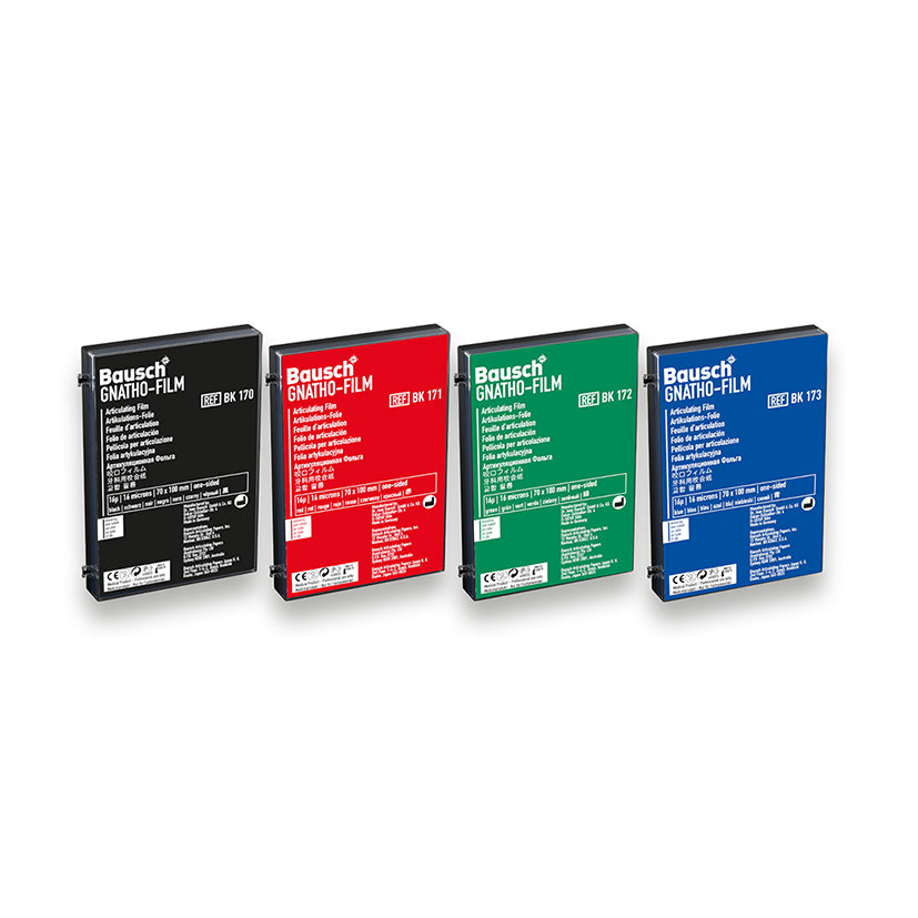 GNATHO FILM BAUSCH 70 x 100 mm 1 side 16 µ black 50 bands