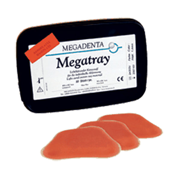 MEGADENTA planchas base fotopolimerizable 2,2 - 2,4 mm 50 ud