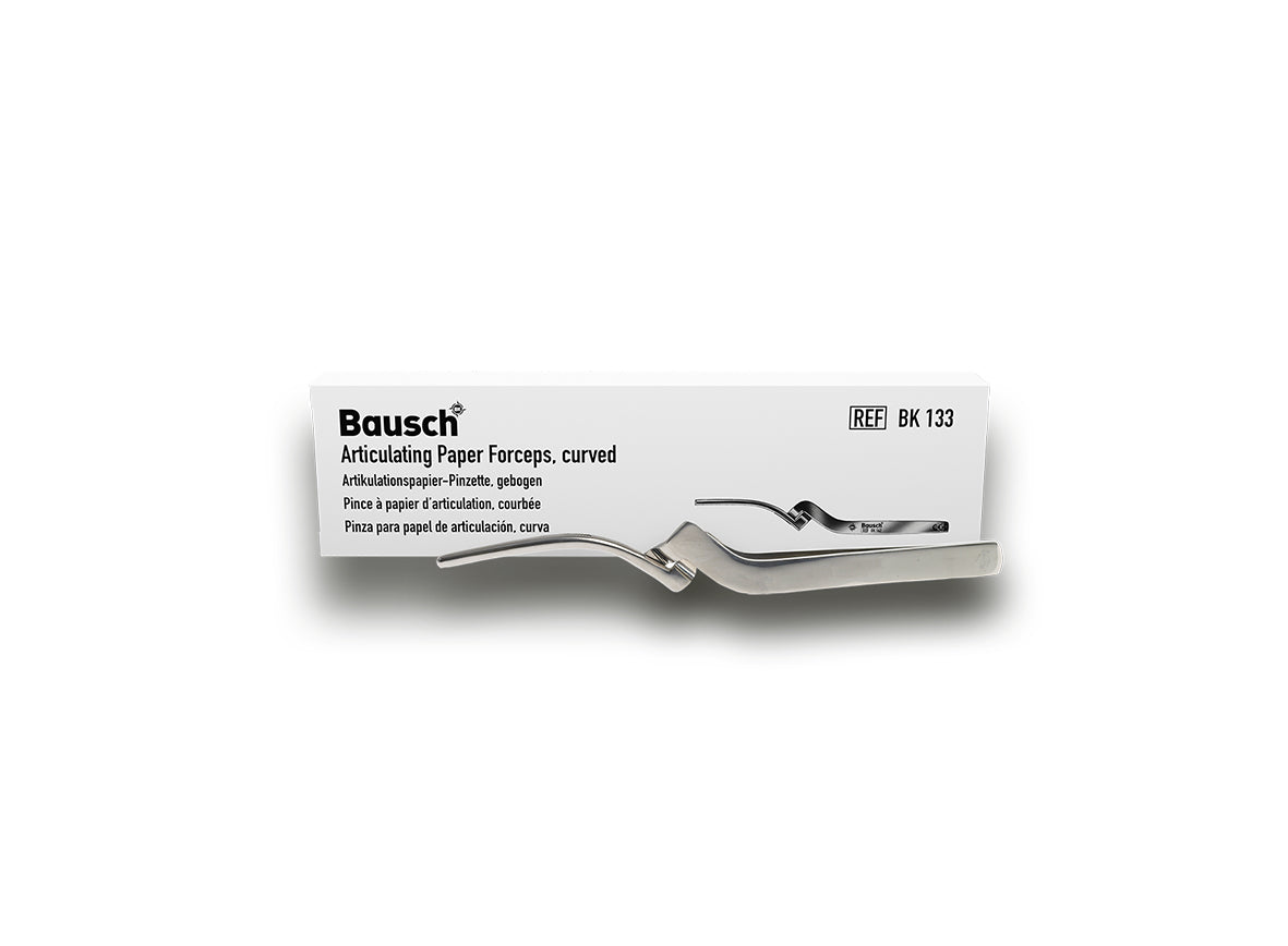 BAUSCH pinza curva p/papel articular