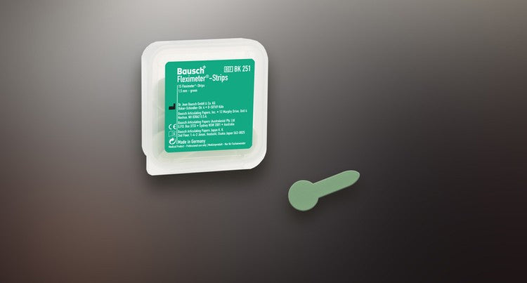 FLEXIMETER STRIPS green 1.5 mm