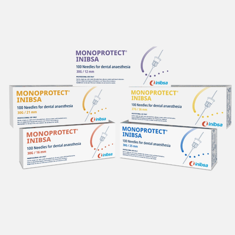 MONOPROTECT PLUS aguja 30G 0,30x25 corta 100 ud