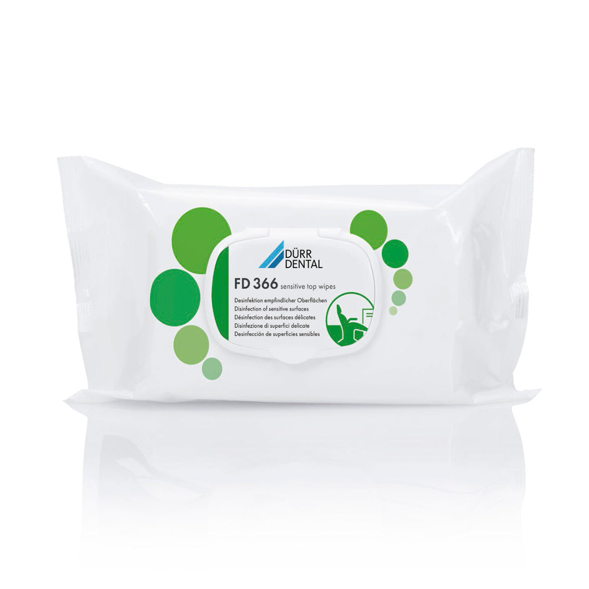 FD 366 toallitas sensitive top wipes 50 ud