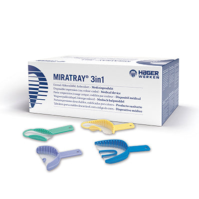 MIRATRAY cubeta 3 en 1 anterior lila 32 ud