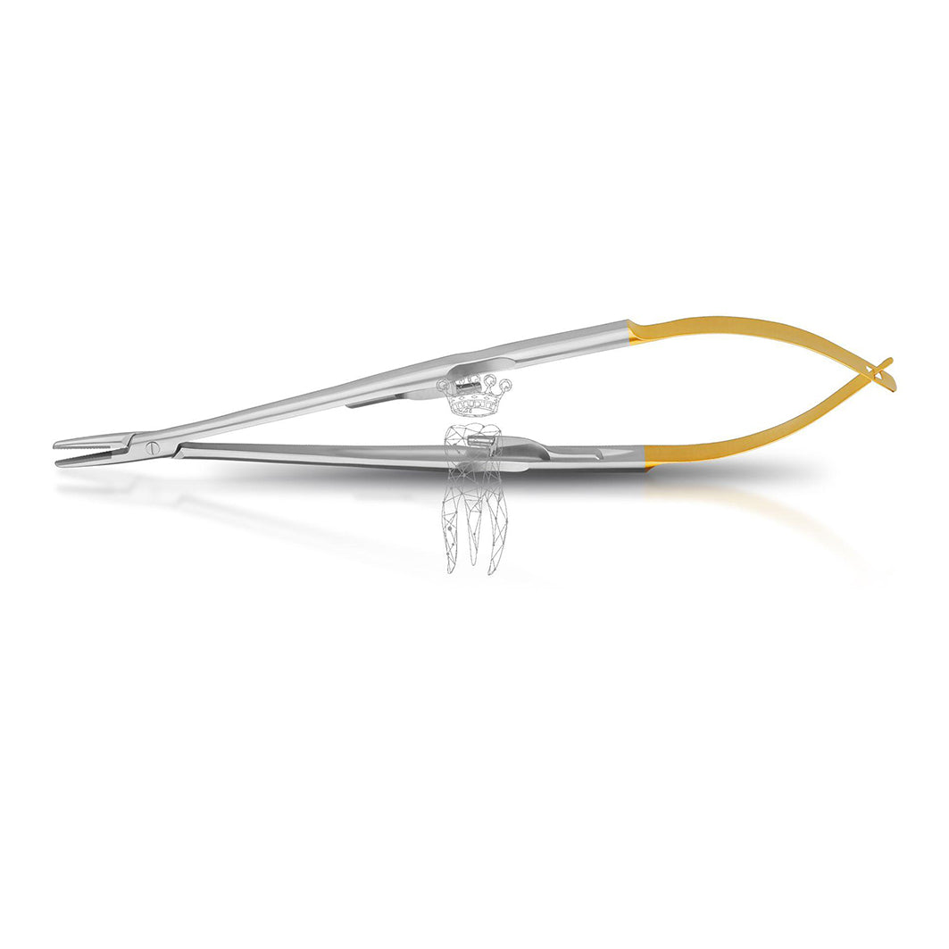 PORTA AGUJAS CASTROVIEJO MARTIN LS1152TC 14 cm