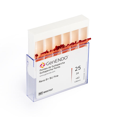 GUTAPERCHA GenEndo Revo S+ SU 25/04 60 ud