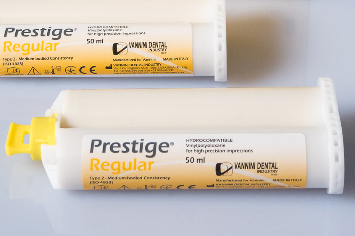 PRESTIGE REGULAR FAST VANNINI 2x50 ml + 12 puntas de mezcla