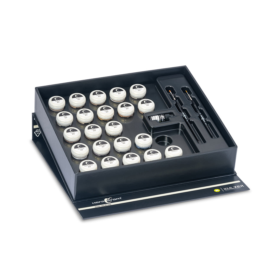 HERACERAM CRE-ACTIVE 2D stains/glaze-set 2D