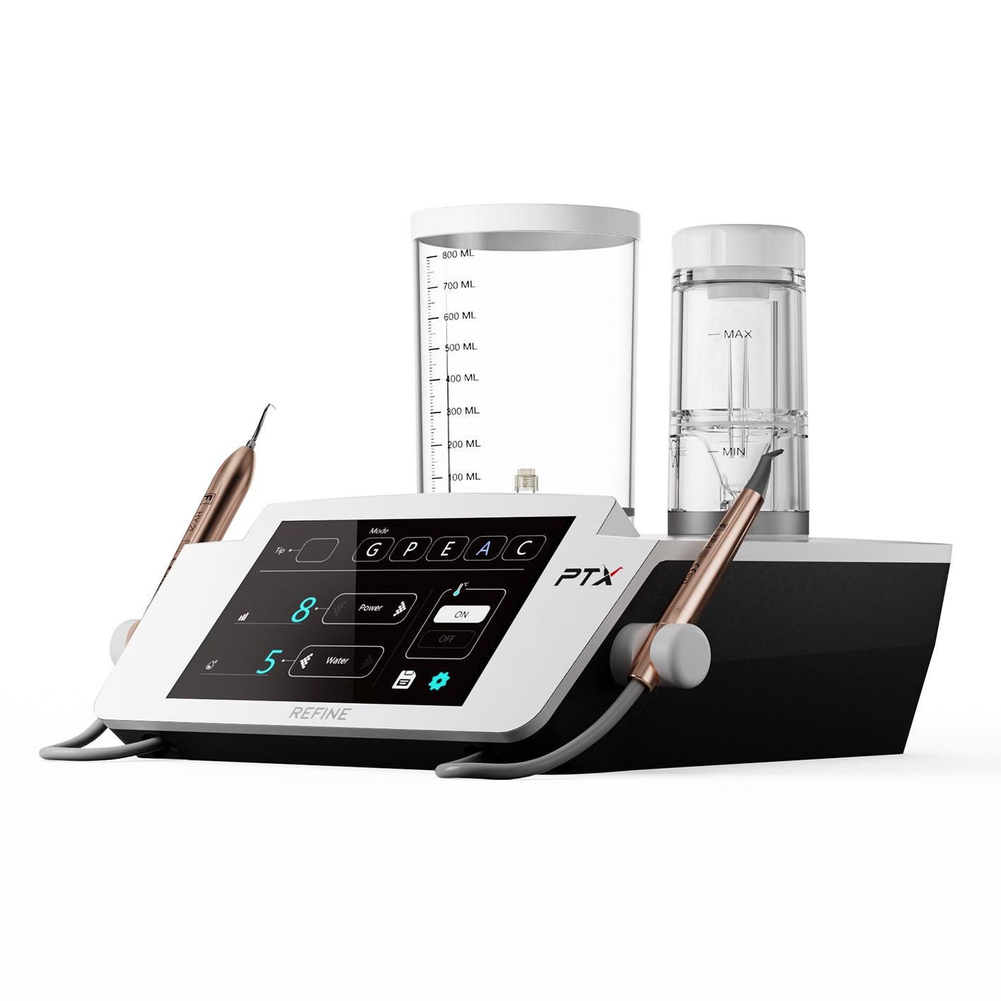 PTX aero pulidor y escarificador ultrasonico