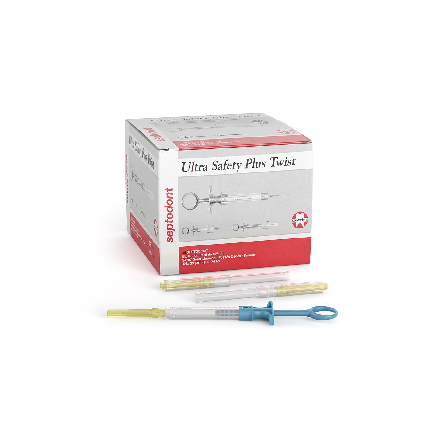ULTRA SAFETY PLUS TWIST 30G x 10 mm 100 ud