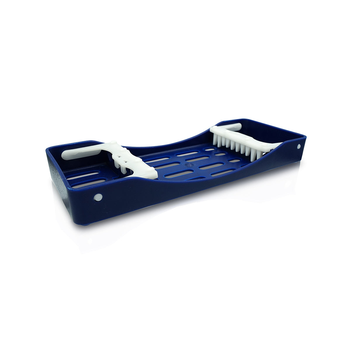 BANDEJA CARL MARTIN azul p/esterilizacion 5 instrumentos