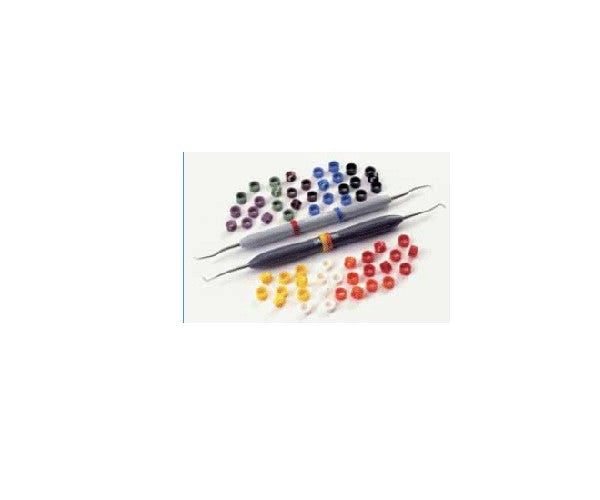 LM green IDENTIFICATION RINGS 50 units