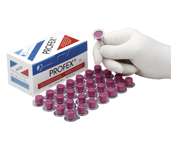 PROFEX abrasivo medio cereza 100 ud