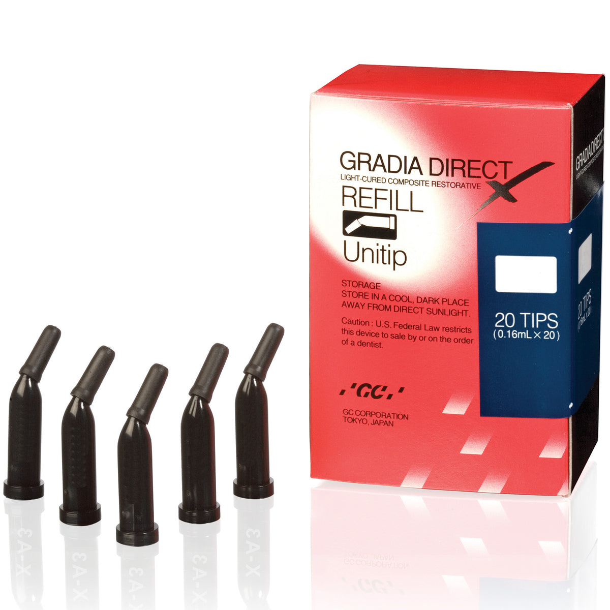 GRADIA DIRECT X A3,5 cap 20 ud
