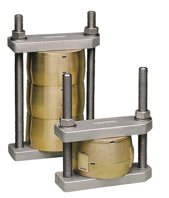 BRIDA MESTRA p/premsa alumini inox 2 mufles