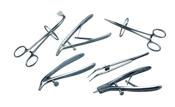 PINZA SUJECION MESTRA p/coronas jacket 147 mm