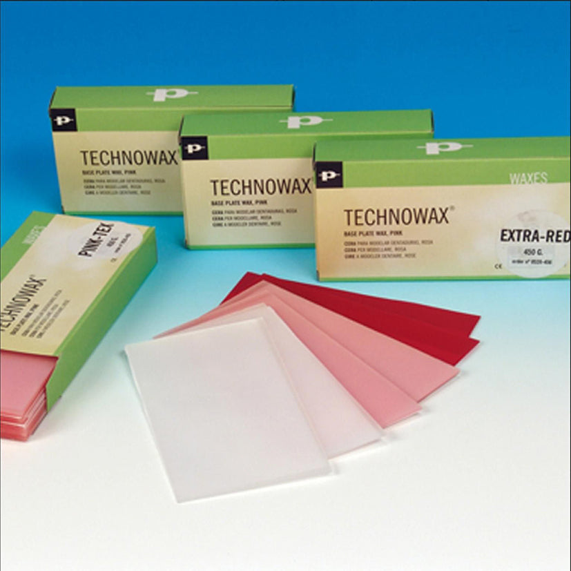 TECHNOWAX extra red modeling wax 450 g