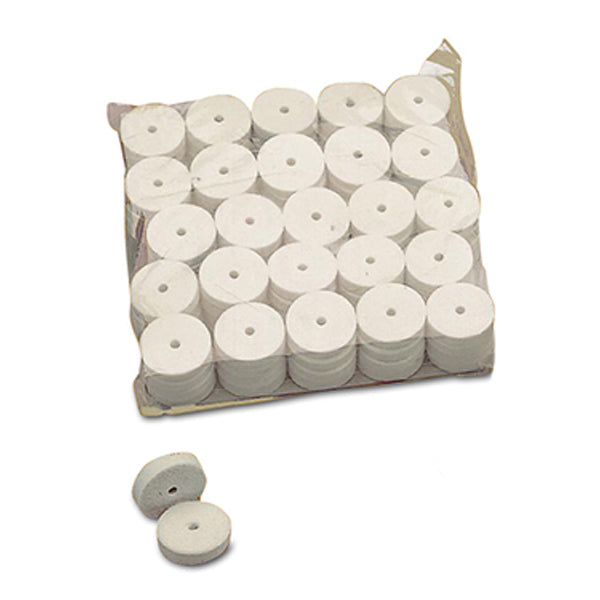 RUEDA FIELTRO MESTRA blando Ø25 x 5 mm 100 ud