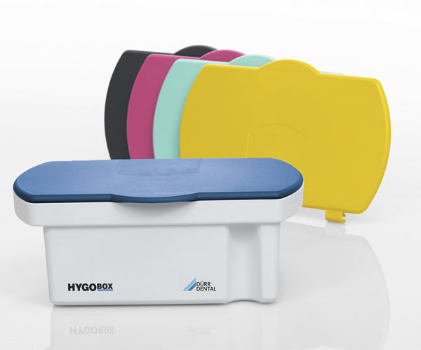 HYGOBOX caja desinfeccion tapa amarilla