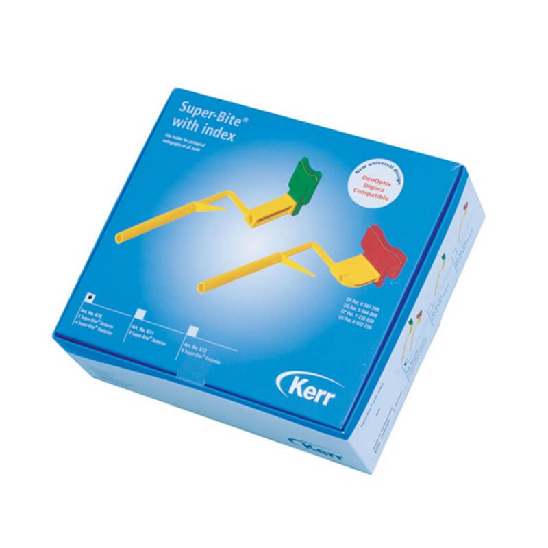 SUPER BITE X-RAY con indicador posterior 8 ud