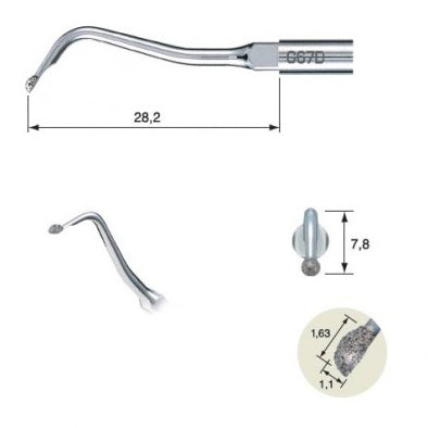 PUNTA NSK G67D restauracion