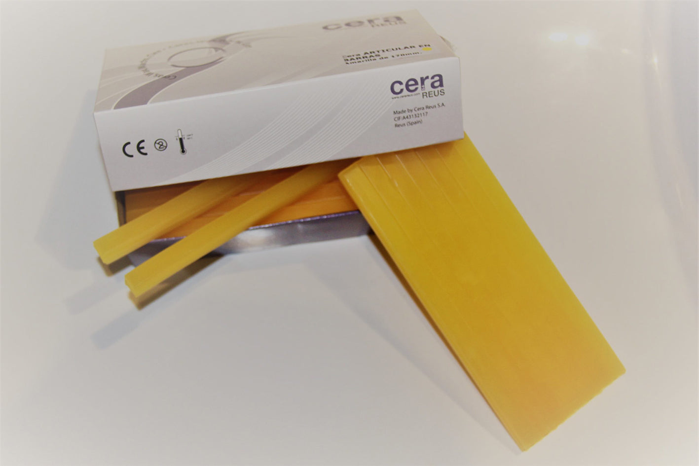 CERA REUS articular amarilla barras 50 ud