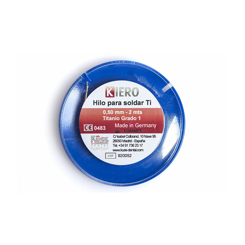 KIERO HILO PARA SOLDAR DE TITANIO 0,50MM