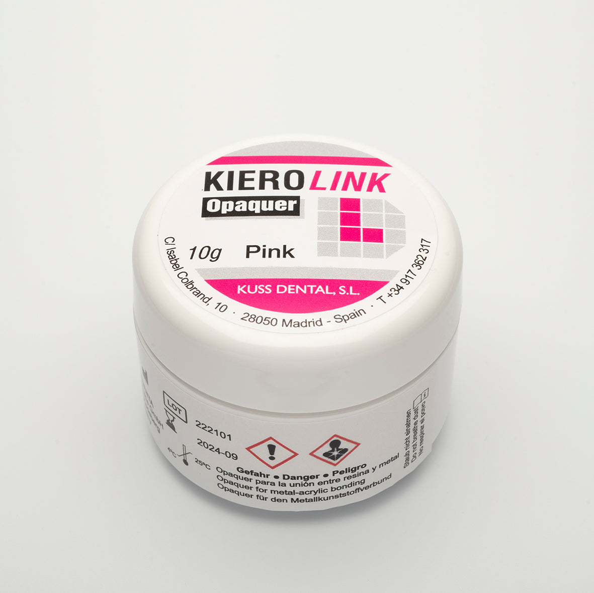 DELTA LINK OPAQUER PINK POWDER 10GR.