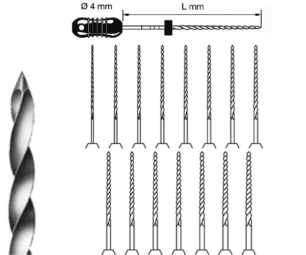 K KOMET FILES 28 mm 060 6 units