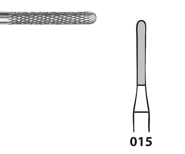 H364RE.104.015 KOMET MADUIXA C. TUNGSTÈ CILÍNDRICA ARRODONIDA PEÇA DE MÀ ø 015 - 1uds
