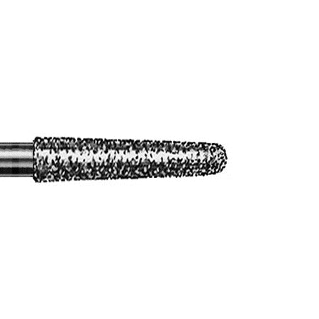8979K.314.023  KOMET FRESA DIAMANTE TORPEDO CONICO TURBINA ø 023 GRANO FINO 5 ud.