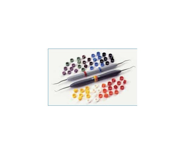 ANILLOS IDENTIFICADORES LM lila 50 ud