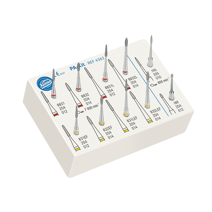 FRESERO KOMET 4362.204 alisado radicular 10 ud