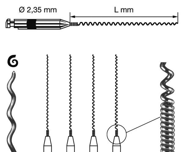 LENTULOS KOMET 17821 ca 21 mm 035 4 ud