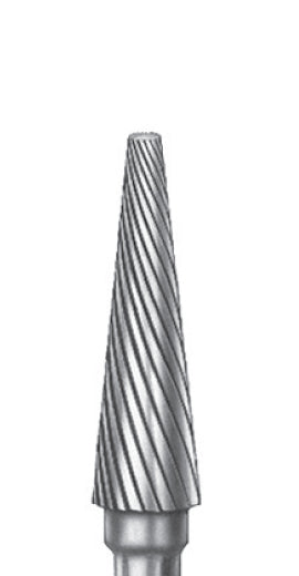 H356F.103.031 KOMET FRESA C. TUNGSTENO CONICA PIEZA DE MANO CORTO ø 031 - 1uds